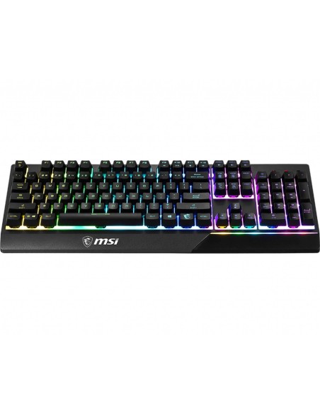MSI S11-04IT220-CLA tastiera USB QWERTY Inglese UK Nero