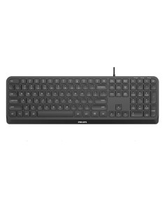 Philips 2000 series SPK6207B 34 tastiera USB QWERTY Inglese Nero