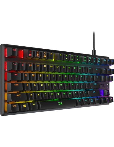 HyperX Alloy Origins – Tastiera meccanica da gaming – HX Red (layout USA)