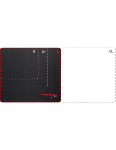 HyperX FURY S – Mouse Pad da gaming – Tessuto (L)
