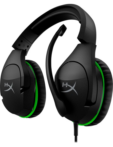 HyperX CloudX Stinger – Cuffie da gaming (nero-verde) – Xbox