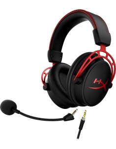 HyperX Cloud Alpha – Cuffie da gaming (nero-rosso) 2