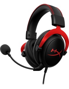 HyperX Cloud II – Cuffie da gaming (nero-rosso) 2