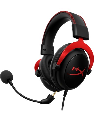 HyperX Cloud II – Cuffie da gaming (nero-rosso)
