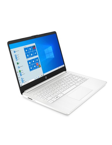 HP 14s-dq0061nl N4020 Computer portatile 35,6 cm (14") HD Intel® Celeron® 4 GB DDR4-SDRAM 128 GB SSD Wi-Fi 5 (802.11ac) Windows