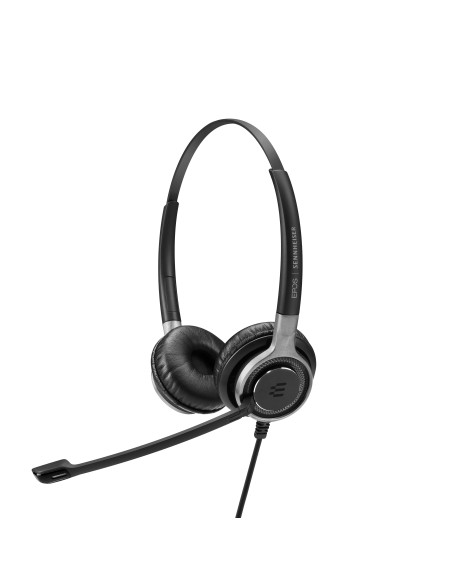 EPOS | SENNHEISER IMPACT SC 660 USB ML Auricolare Cablato A Padiglione Musica e Chiamate USB tipo A Nero, Argento