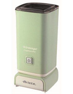 Ariete 2878 Cappuccinatore Vintage, Montalatte Elettrico Vintage per cappuccino, latte macchiato e caffèlatte, 500 W, Capacità