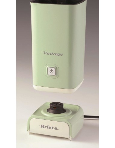 Ariete 2878 Cappuccinatore Vintage, Montalatte Elettrico Vintage per cappuccino, latte macchiato e caffèlatte, 500 W, Capacità