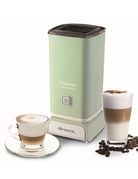Ariete 2878 Cappuccinatore Vintage, Montalatte Elettrico Vintage per cappuccino, latte macchiato e caffèlatte, 500 W, Capacità