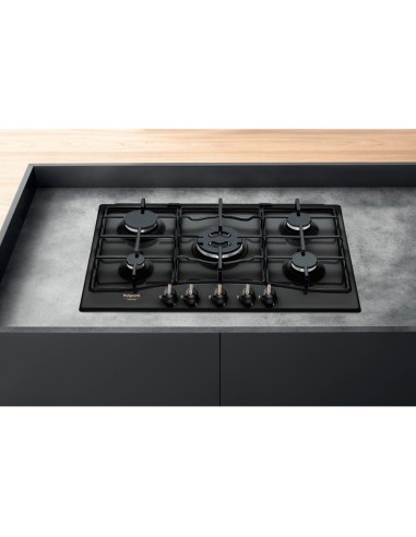 Hotpoint PCN 750 T (AN) R  HA Antracite Da incasso 75 cm Gas 5 Fornello(i)