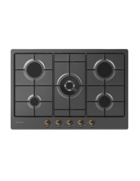 Candy Classic CHW74WGTGH Antracite Da incasso 75 cm Gas 5 Fornello(i)