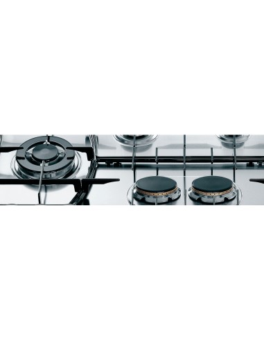 Hotpoint PHN 962 TS IX HA Acciaio inossidabile Da incasso 90 cm Gas 6 Fornello(i)