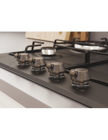 Candy Classic CHW6BR4WGTGH Antracite Da incasso 59 cm Gas 4 Fornello(i)
