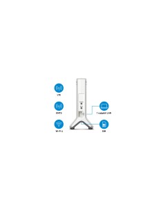 FRITZ!Box Box 6820 LTE International router wireless Gigabit Ethernet Banda singola (2.4 GHz) 4G Rosso, Bianco 2