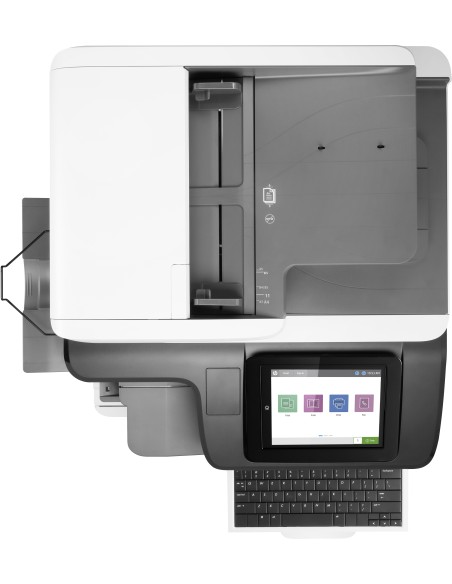 HP Color LaserJet Enterprise Flow Stampante multifunzione M776zs, Stampa, copia, scansione e fax, Stampa da porta USB frontale