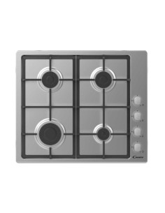Candy CHG6LX Acciaio inossidabile Da incasso 60 cm Gas 4 Fornello(i)