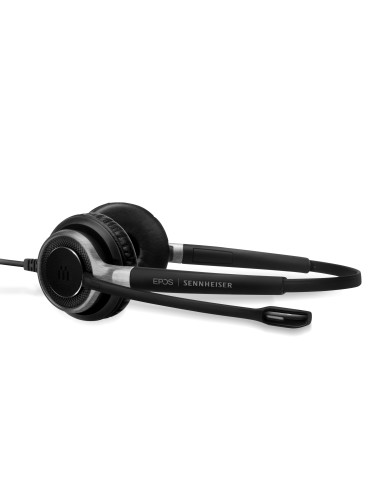 EPOS | SENNHEISER IMPACT SC 660 Auricolare Cablato A Padiglione Musica e Chiamate Nero, Argento