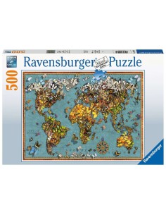 Ravensburger 15043 puzzle Puzzle di contorno 500 pz