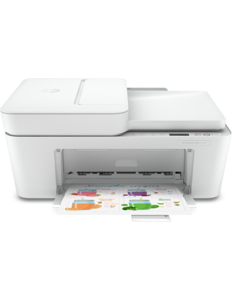 HP DeskJet Plus Stampante multifunzione 4120, Colore, Stampante per Casa, Stampa, copia, scansione, wireless, invio fax da