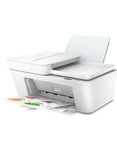 HP DeskJet Plus Stampante multifunzione 4120, Colore, Stampante per Casa, Stampa, copia, scansione, wireless, invio fax da