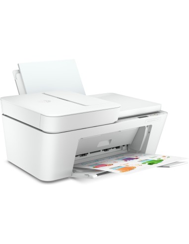 HP DeskJet Plus Stampante multifunzione 4120, Colore, Stampante per Casa, Stampa, copia, scansione, wireless, invio fax da