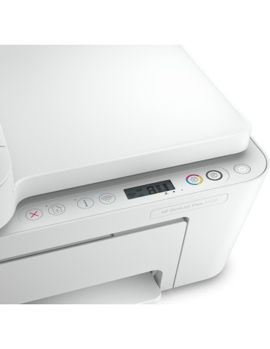 HP DeskJet Plus Stampante multifunzione 4120, Colore, Stampante per Casa, Stampa, copia, scansione, wireless, invio fax da