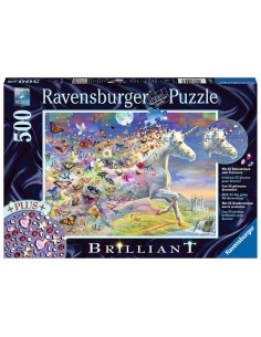 Ravensburger 15046 puzzle Puzzle di contorno 500 pz Animali