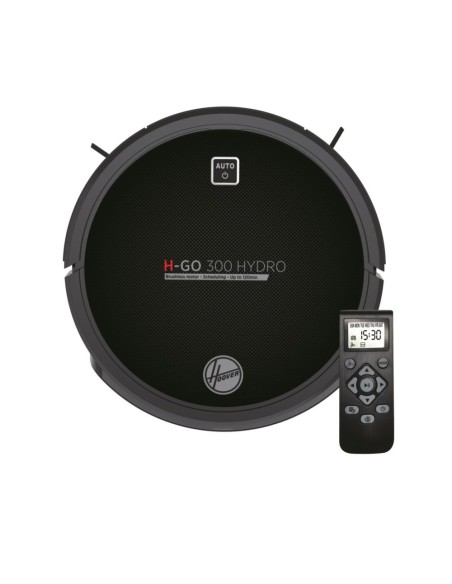 Hoover H-GO 300 HYDRO HGO320H 011 aspirapolvere robot 0,35 L Senza sacchetto Nero