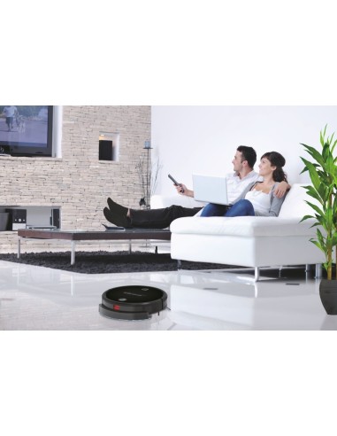 Hoover H-GO 300 HYDRO HGO320H 011 aspirapolvere robot 0,35 L Senza sacchetto Nero