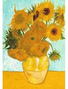 Ravensburger Van Gogh  Vaso di girasoli Puzzle 1000 pezzi (15805) 2