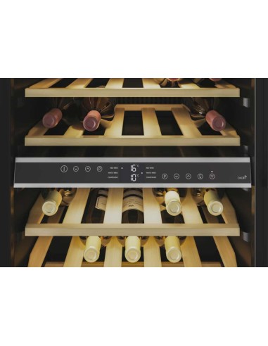 Hoover H-WINE 700 HWC 154 DELW Cantinetta termoelettrica Libera installazione Nero 36 bottiglia bottiglie