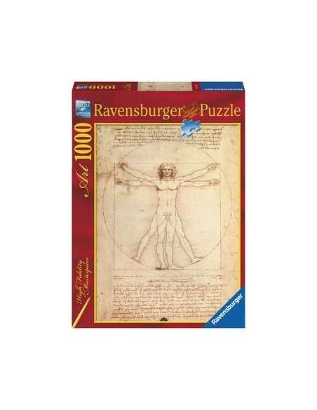 Ravensburger 15250 Leonardo da Vinci  L'uomo Vitruviano Puzzle 1000 pezzi