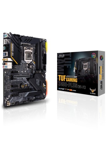 ASUS TUF Gaming Z490-PLUS (WI-FI) Intel Z490 LGA 1200 ATX