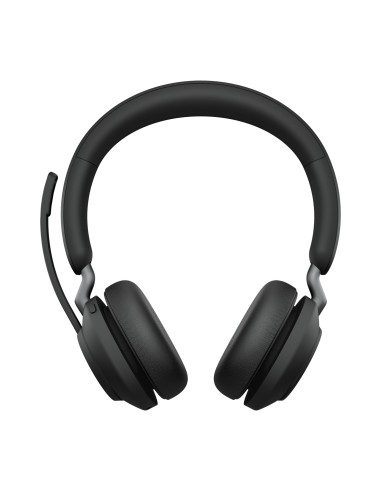 Jabra Evolve2 65, UC Stereo Auricolare Wireless A Padiglione Ufficio USB tipo A Bluetooth Nero