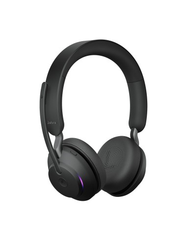 Jabra Evolve2 65, MS Stereo Auricolare Wireless A Padiglione Ufficio USB tipo A Bluetooth Nero