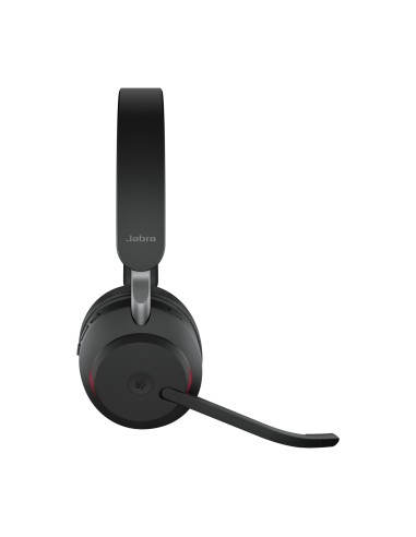 Jabra Evolve2 65, MS Stereo Auricolare Wireless A Padiglione Ufficio USB tipo A Bluetooth Nero
