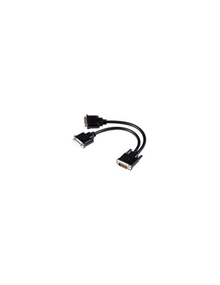 Matrox CAB-L60-2XDF cavo e adattatore video 0,3 m 1x LFH60 2x DVI-I Nero