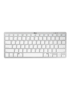 Trust Nado IT tastiera Bluetooth QWERTY Italiano Argento
