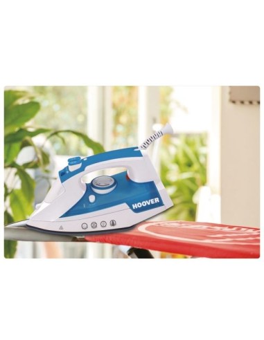 Hoover TIM2500C 011 Ferro da stiro a secco e a vapore 2500 W Blu, Bianco