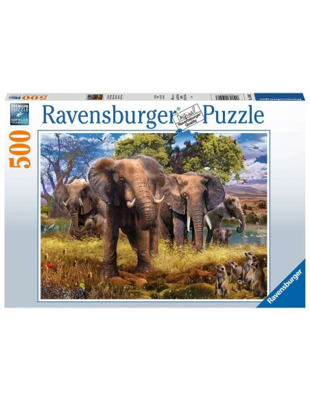 Ravensburger 15040 puzzle Puzzle di contorno 500 pz Animali