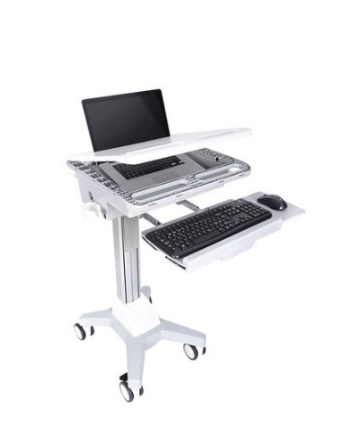 Multibrackets 0766 carrello e supporto multimediale Argento, Bianco Computer portatile Carrello multimediale