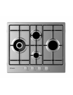 Candy Timeless CHW6D4WX Acciaio inossidabile Da incasso 60 cm Gas 4 Fornello(i)