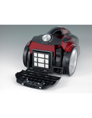 Ariete 2791 Jet Force, Aspirapolvere senza sacco, 800 W, Filtro Hepa, Capacità 2,5 L, Motore ciclonico, Ruote gommate,