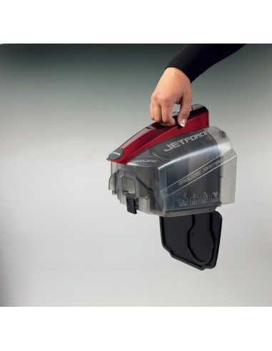 Ariete 2791 Jet Force, Aspirapolvere senza sacco, 800 W, Filtro Hepa, Capacità 2,5 L, Motore ciclonico, Ruote gommate,