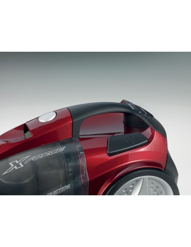 Ariete 2791 Jet Force, Aspirapolvere senza sacco, 800 W, Filtro Hepa, Capacità 2,5 L, Motore ciclonico, Ruote gommate,