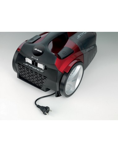 Ariete 2791 Jet Force, Aspirapolvere senza sacco, 800 W, Filtro Hepa, Capacità 2,5 L, Motore ciclonico, Ruote gommate,