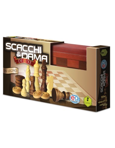Editrice Giochi Dama & Scacchi in Legno deluxe