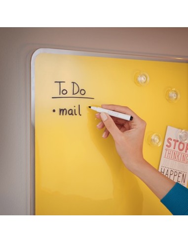 Leitz 70440019 lavagna 450 x 450 mm Vetro Magnetico