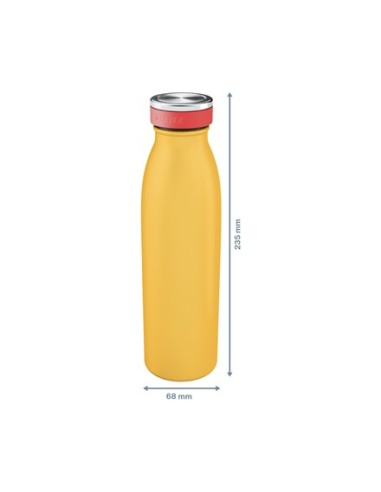 Leitz Insulated Uso quotidiano 500 ml Acciaio inossidabile Giallo