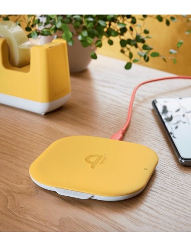 Leitz 64790019 Caricabatterie per dispositivi mobili Giallo Interno
